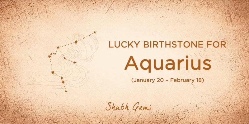 Aquarius: Ultimate Birthstone Guide