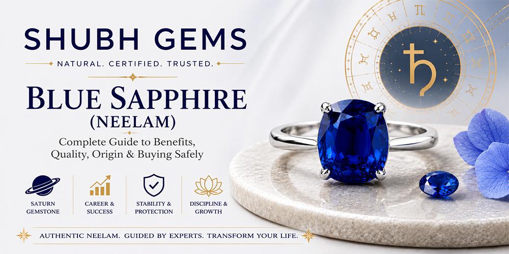 Blue Sapphire (Neelam) — Complete Buying Guide