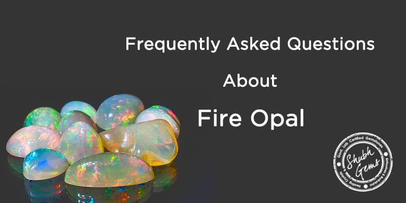 Blue Opal - Natural Fire Opal Stone - Lab Certified - Buy Online
