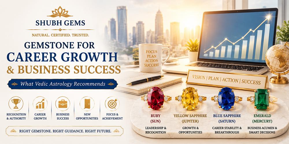 Gemstone for Career Growth, Business Success and New Opportunities