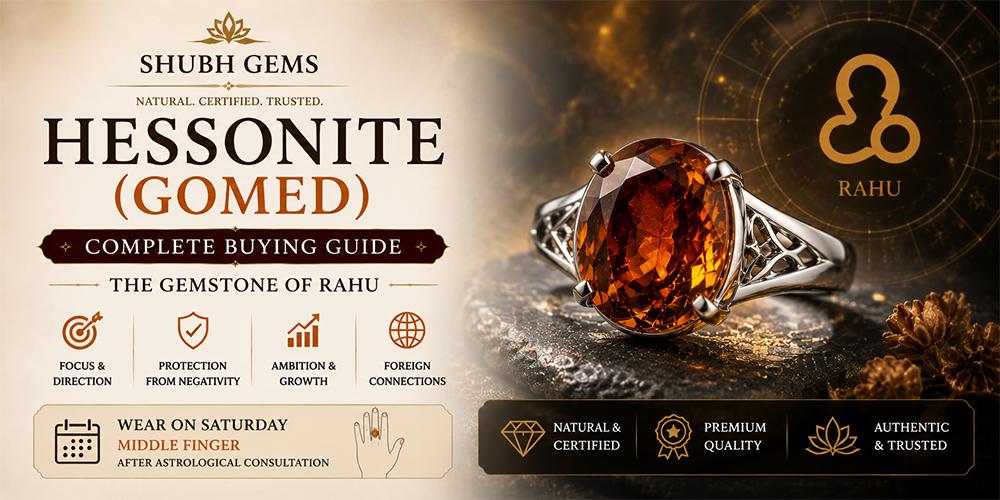 Hessonite (Gomed) — Complete Buying Guide