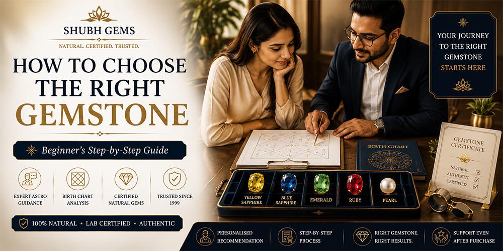 How to Choose the Right Gemstone for You — Complete Step-by-Step Guide for Beginners