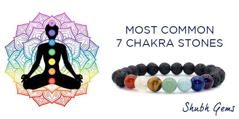 Most Common 7 Chakra Stones  Shubh Gems - Gemstone Blog, Diamond