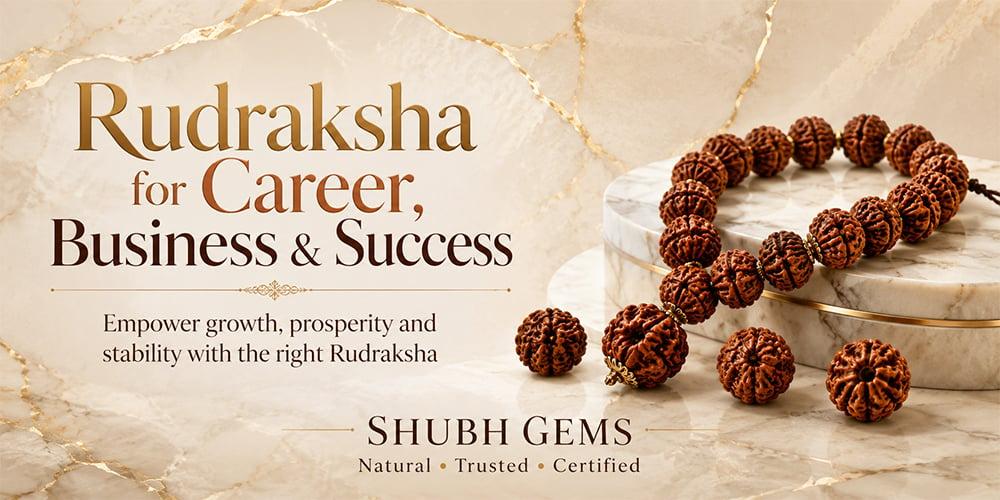 Rudraksha for Career, Business & Success