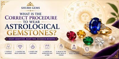 What is the correct procedure to wear Astrological Gemstones?