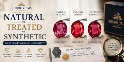 Natural vs Heated vs Synthetic Gemstone — How Treatment Destroys Astrological Power