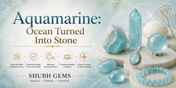 Aquamarine: Ocean Turned Into Stone