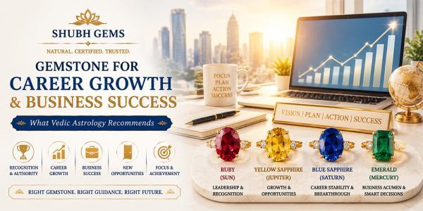 Gemstone for Career Growth, Business Success and New Opportunities