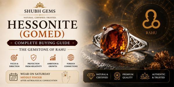 Hessonite (Gomed) — Complete Buying Guide