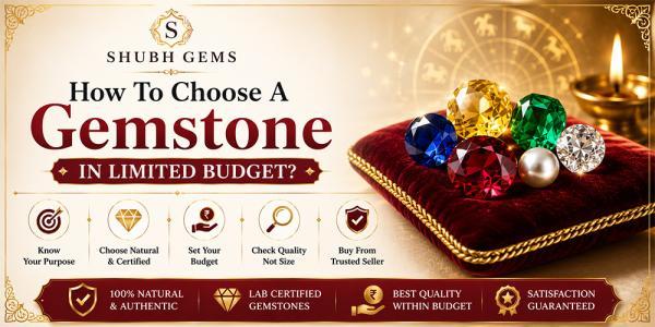How To Choose A Gemstone in Limited Budget?