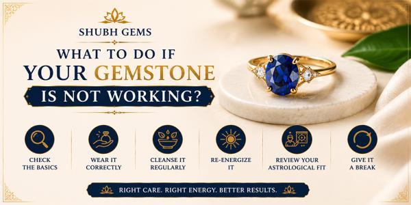 What to do if your gemstone is not working?