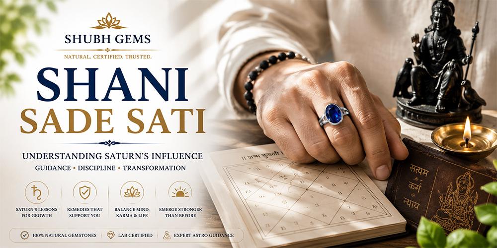 Shani Sade Sati — Complete Guide to Gemstone Remedies, Effects & How to Navigate This Period