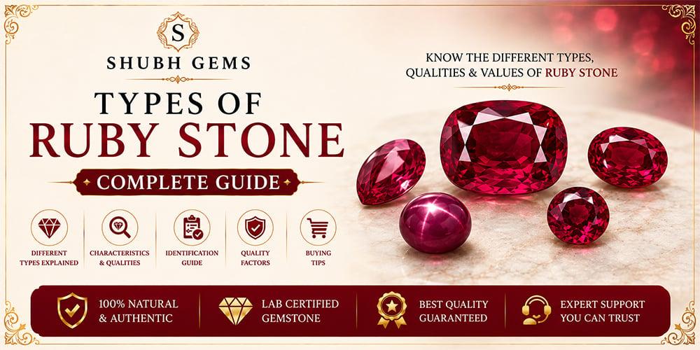 Types of Ruby Stone