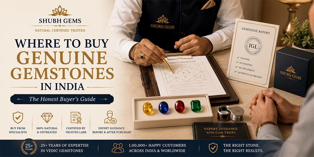 Where to Buy Genuine Astrological Gemstones in India