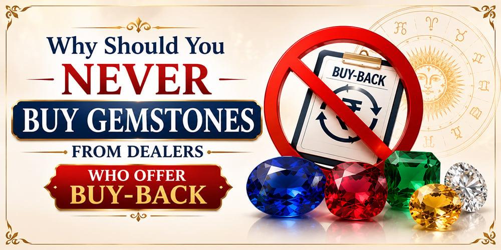 Why Should You Never Buy Stones From Dealers who offer Buy-Back