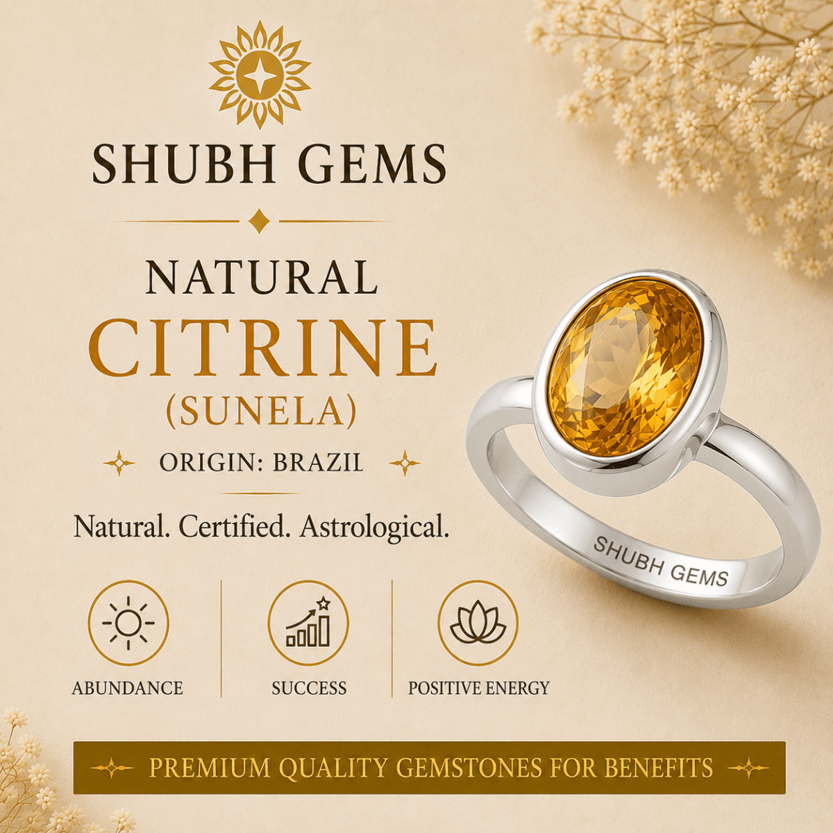 Buy Citrine (Sunela) Online